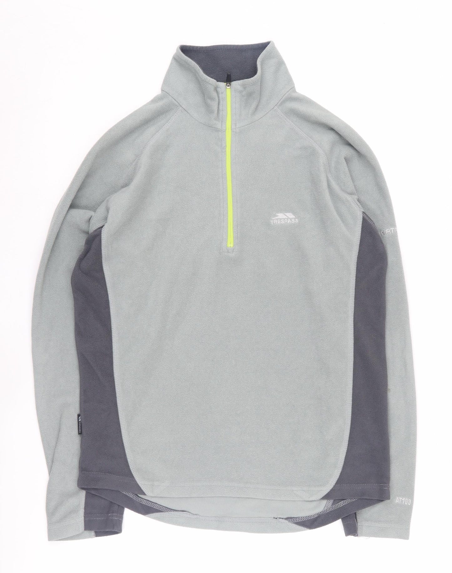 Trespass Men's Grey Fleece 1/2 Zip Sweatshirt, Size S