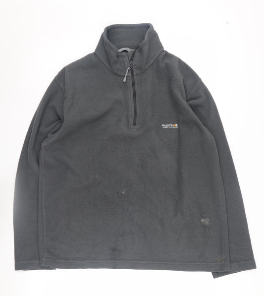 Regatta Men's Grey Pullover Sweatshirt L, Fleece