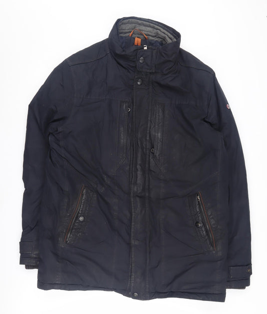 RND Men's Black Jacket 52 with Zipped Pockets