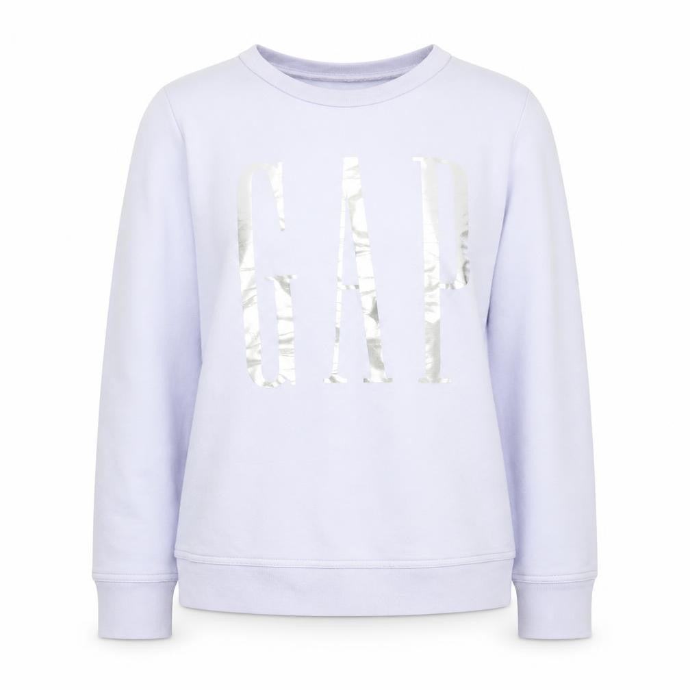 GAP Blue Women’s Small Crew Neck Logo Sweatshirt