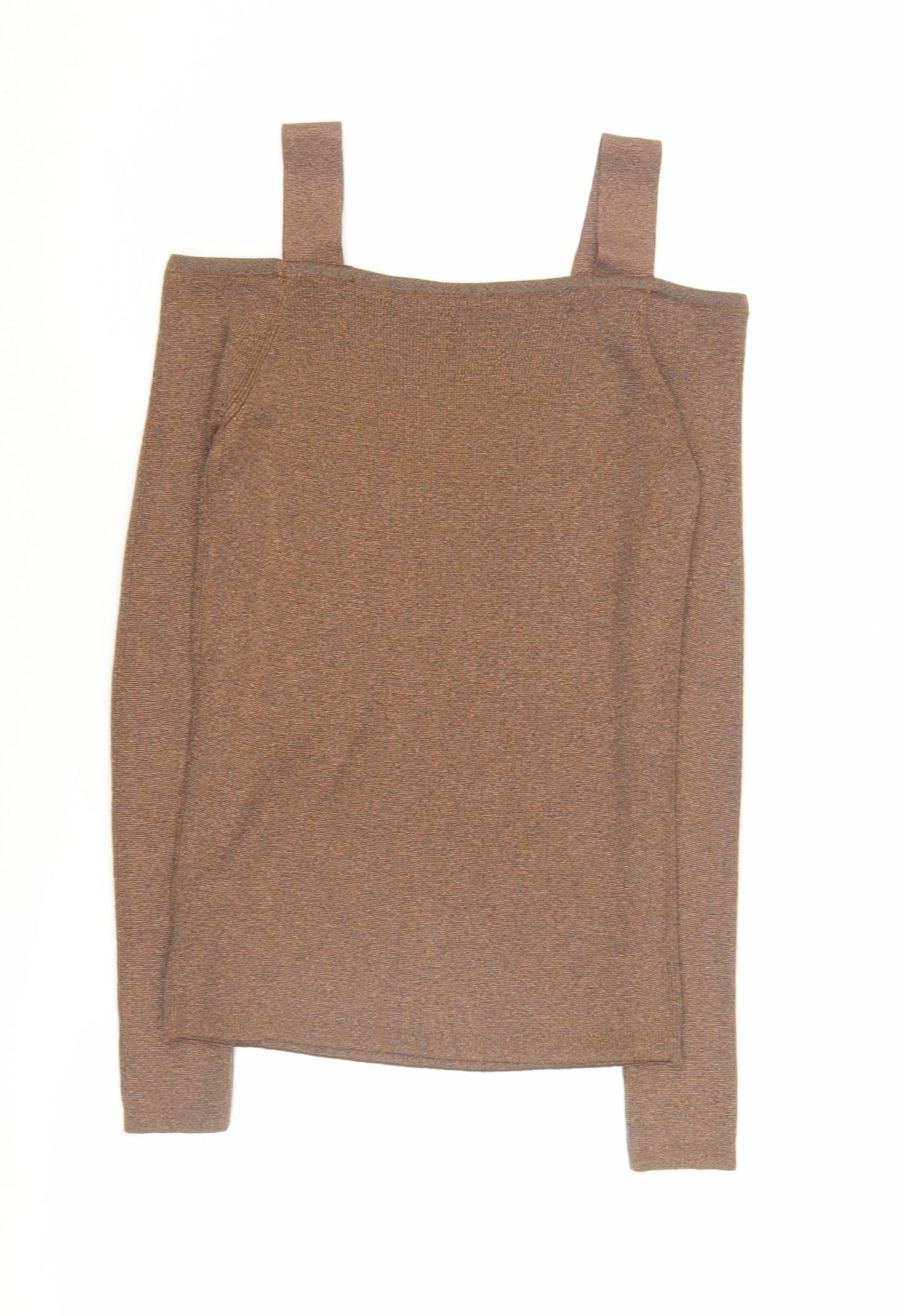 Marks and Spencer Women's Brown Knit Jumper, Size 10