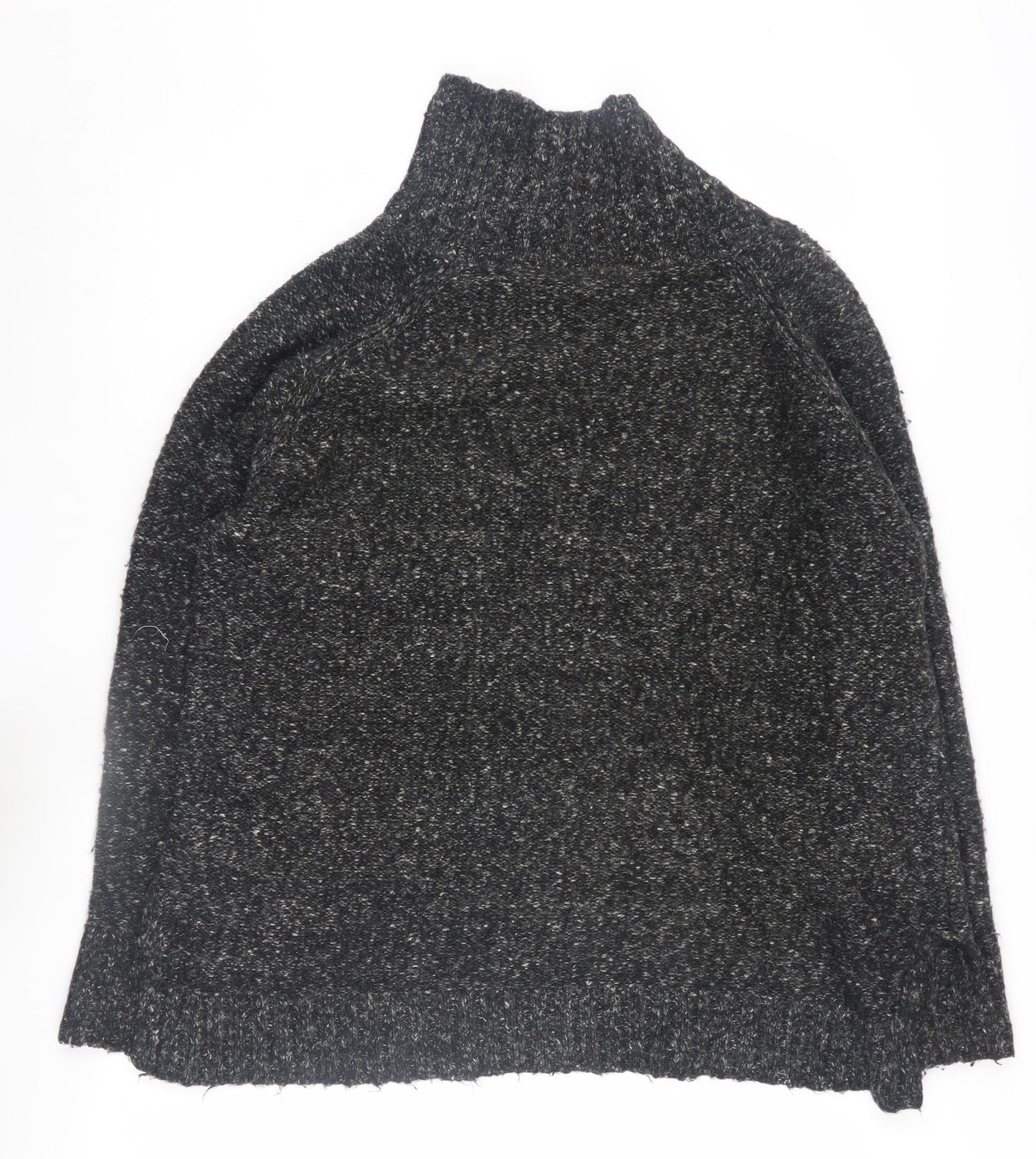 H&M Women's Black High Neck Jumper S