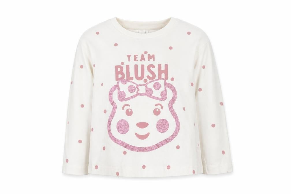 George Unisex Baby White Polka Dot Long Sleeve T-Shirt 18-24M