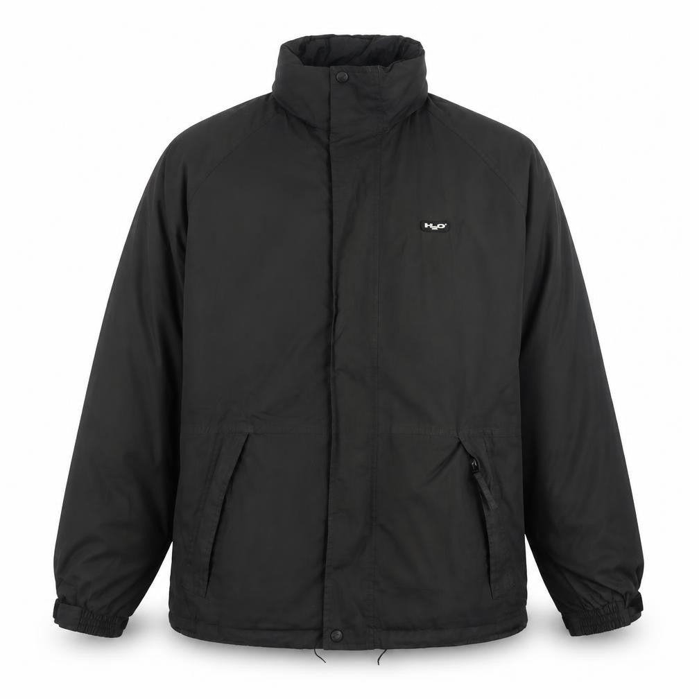 H2O Men's Black S Basic Jacket with Zipped Pockets