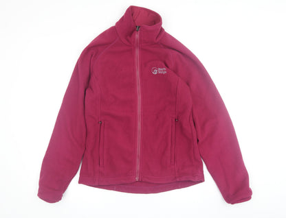 North Ridge Women's Pink Fleece Jacket Size 8