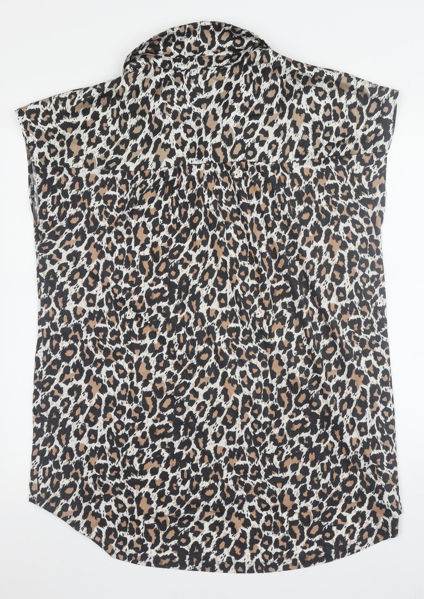 Next Women's Multicoloured Animal Print Blouse Size 16