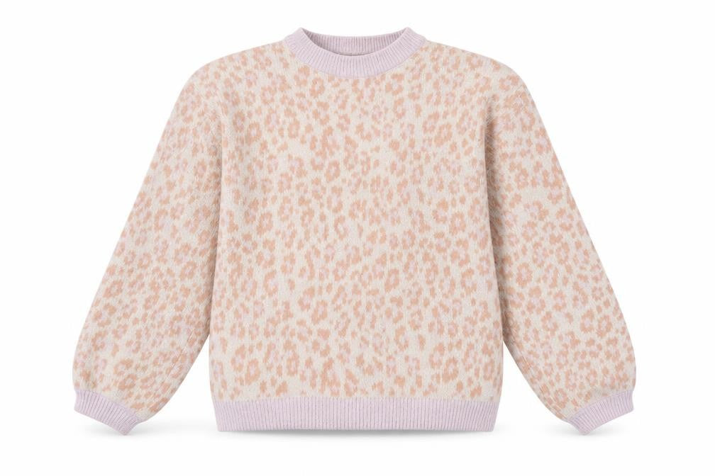 Marks & Spencer Girls Pink Animal Print Pullover, Size 11-12 Years