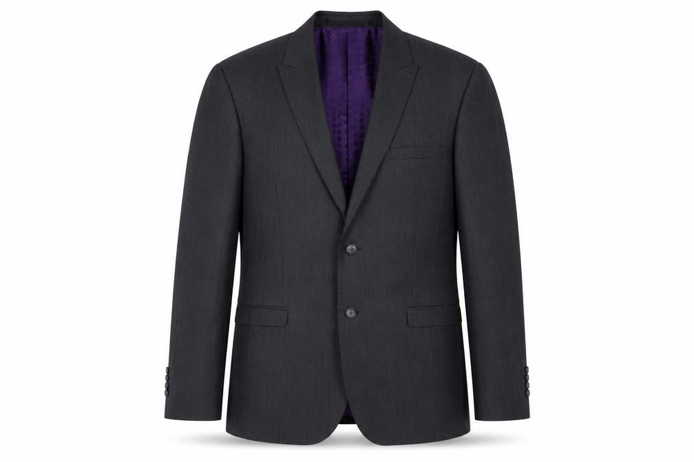 Benetti Men's Grey Blazer - 40R Regular Fit