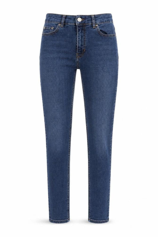 Marks & Spencer Women's Blue Skinny Jeans Size 10