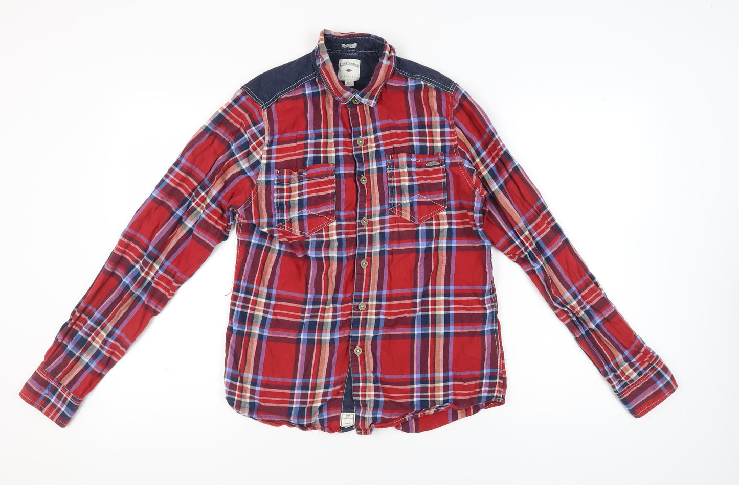 Lee Cooper Clothing Bundle - 5 Pack Preloved Mens Casual Shirts