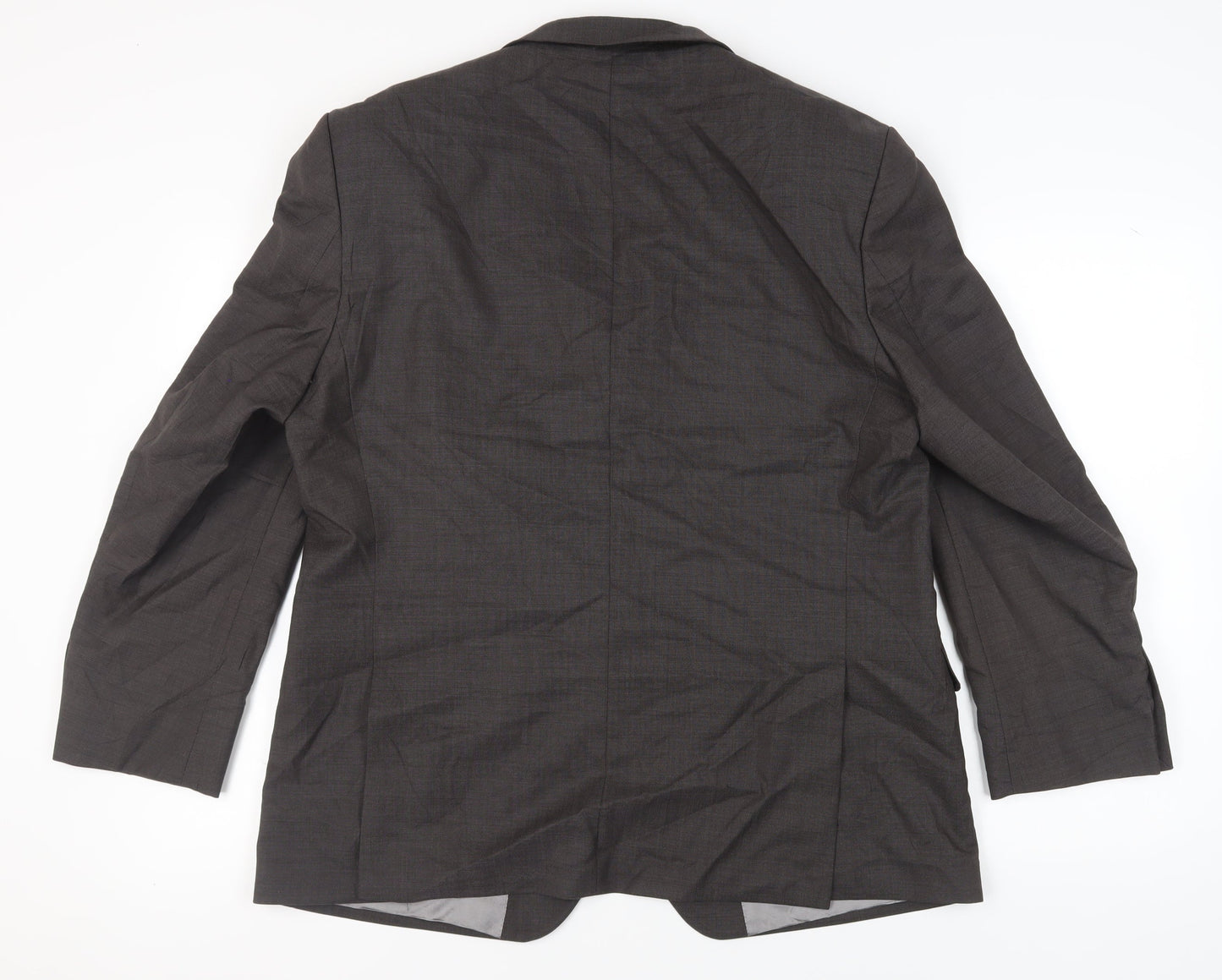 Marks and Spencer Men's Neutral Wool Blazer, 44S