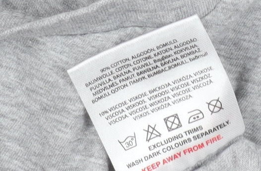 Farah Men's Grey XL Crew Neck T-Shirt