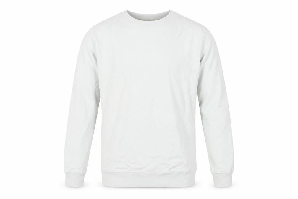 AllSaints Unisex White Pullover Sweatshirt - Small