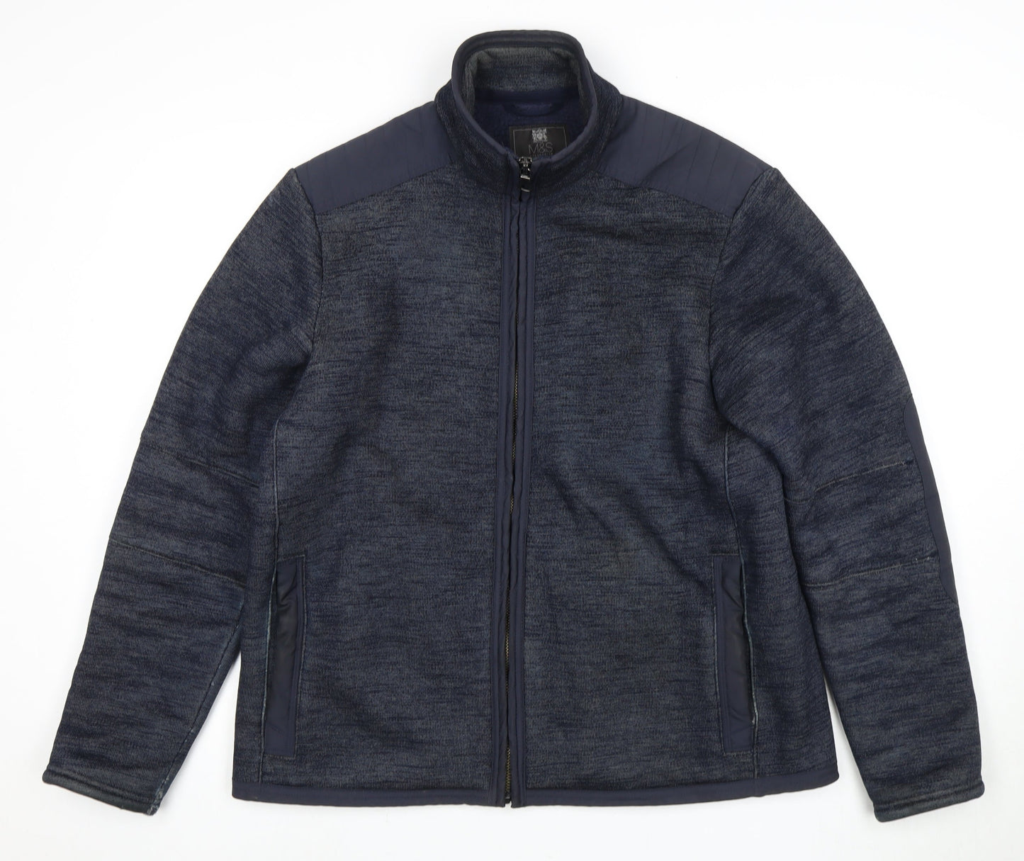 Marks and Spencer Men's Blue Basic Jacket L