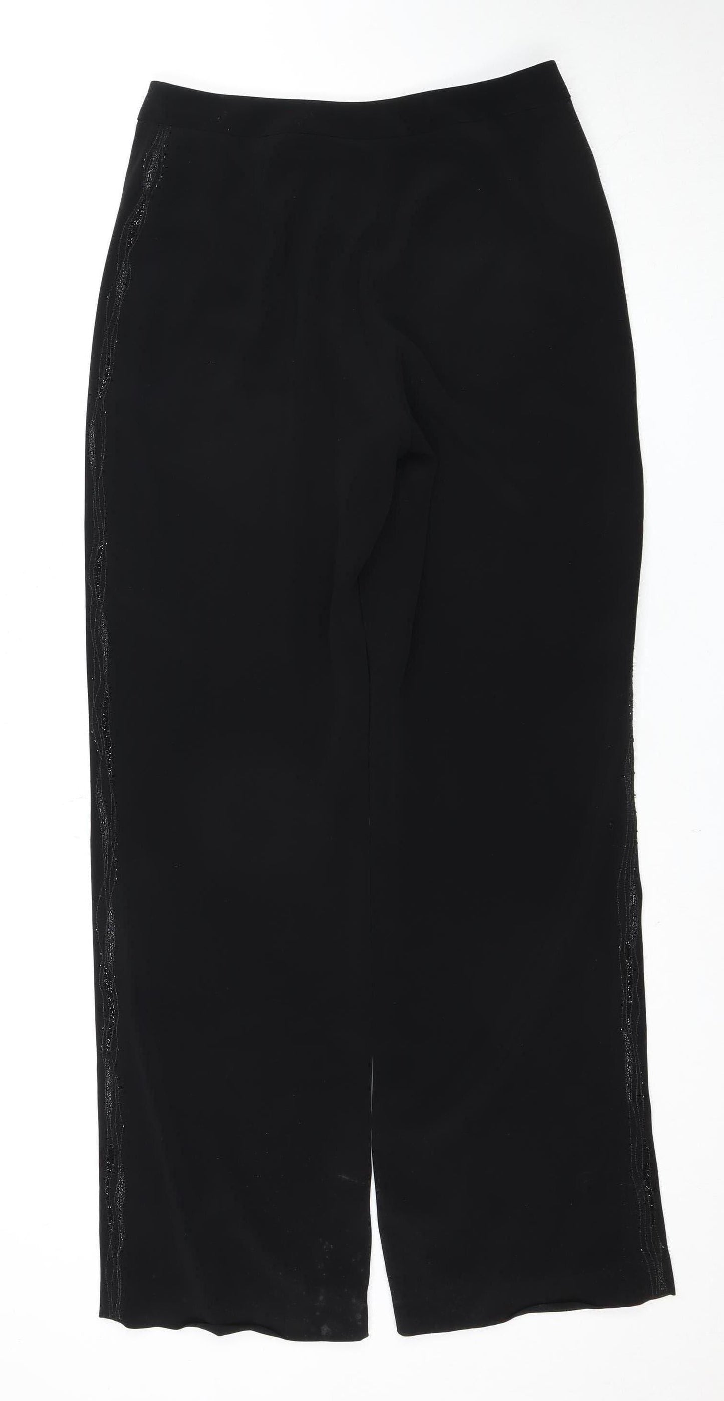 Jasper Conran Women's Black Trousers Size 10