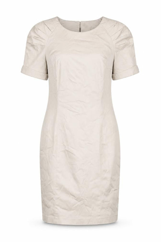 French Connection Women's Beige Sheath Dress Size 12