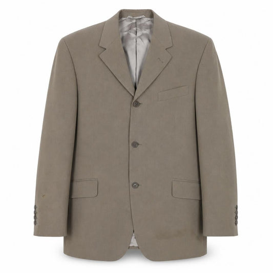 Remus Uomo Men's Beige Blazer Jacket Size 40R