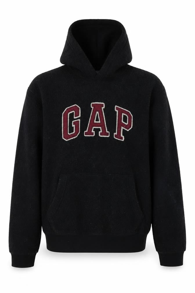 Gap Men's Black XS Pullover Hoodie with Logo
