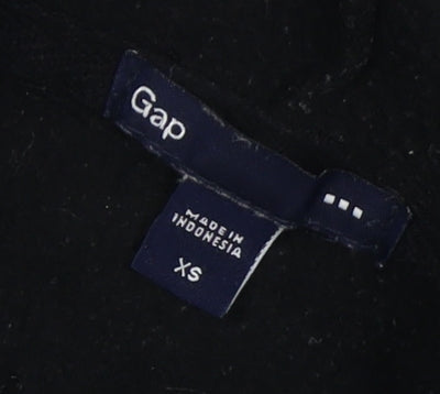 Gap Men's Black XS Pullover Hoodie with Logo