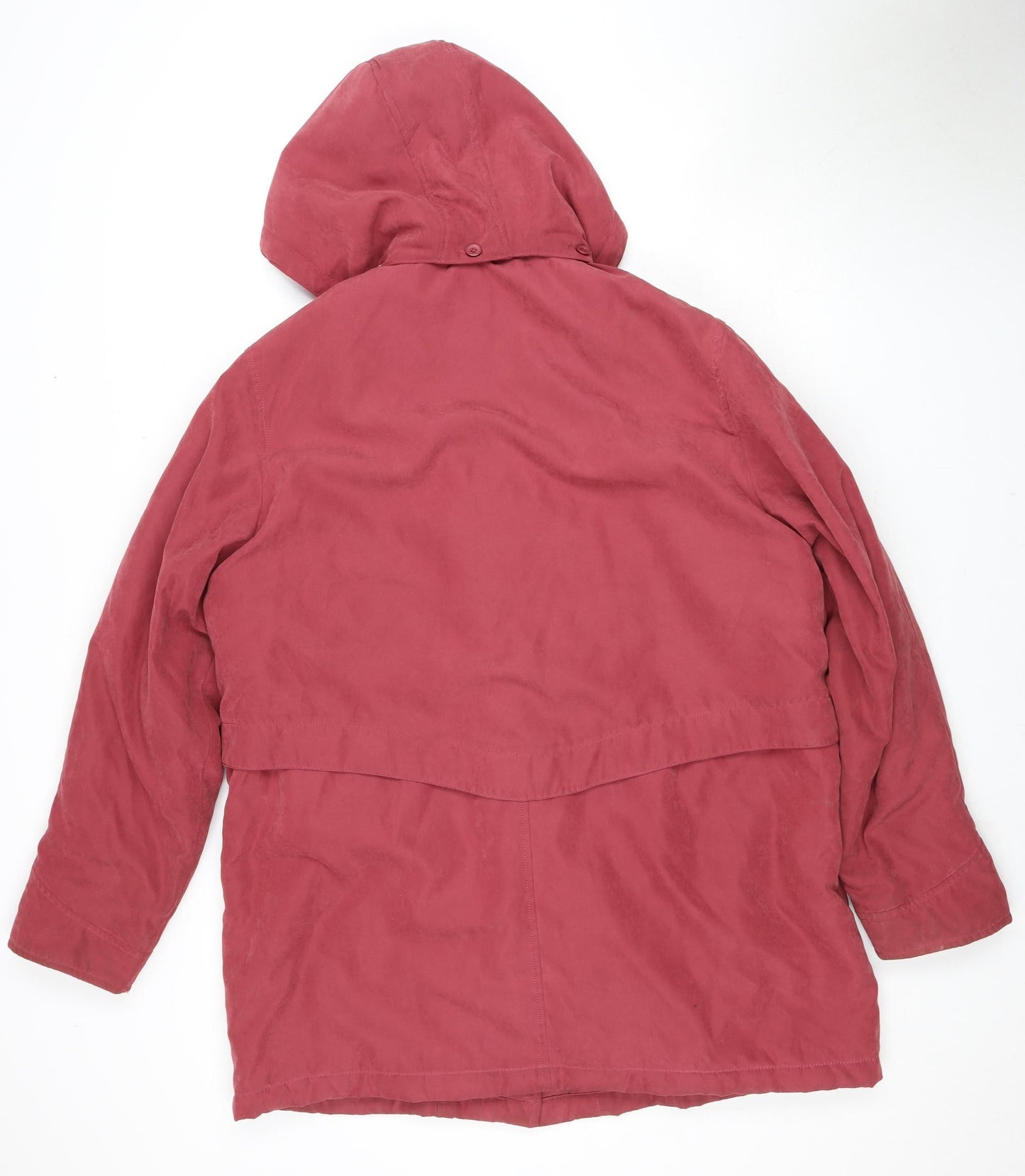 Eliza Gray Women's Red Anorak Jacket Size 18