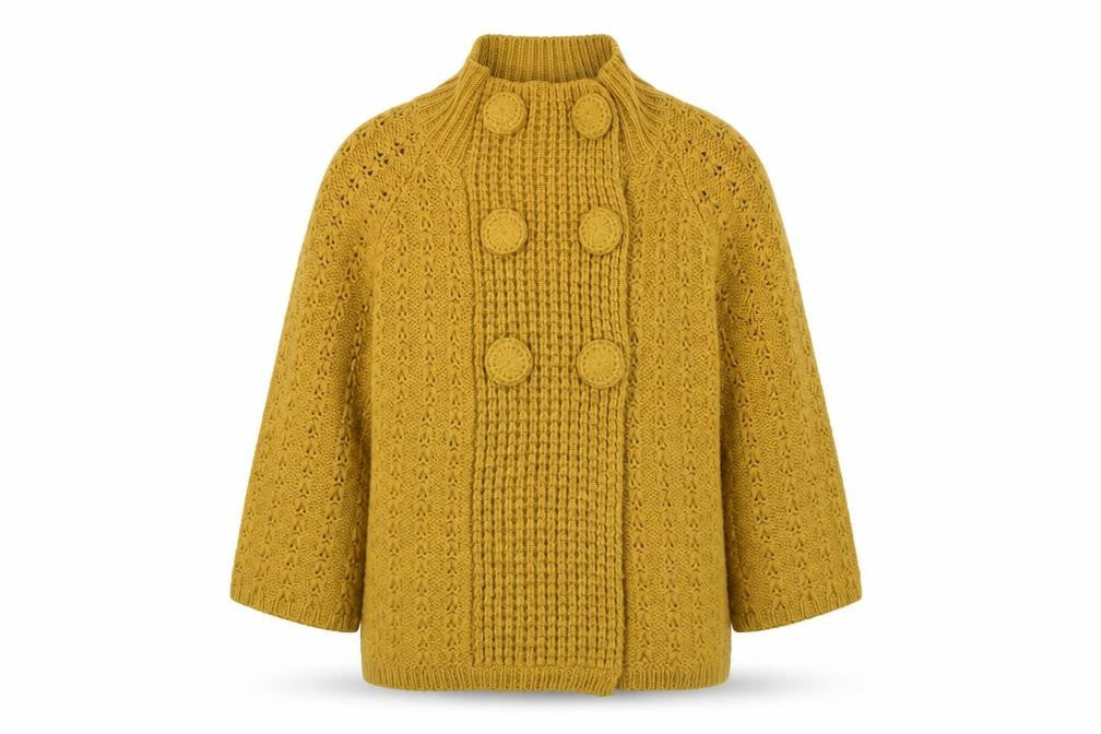 River Island Women's Yellow Cardigan Size 8