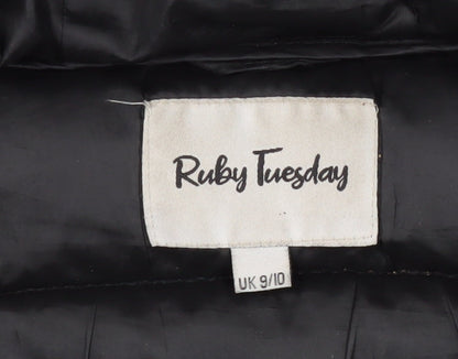 Additional view of Ruby Tuesday girls’ black puffer jacket 9/10 years