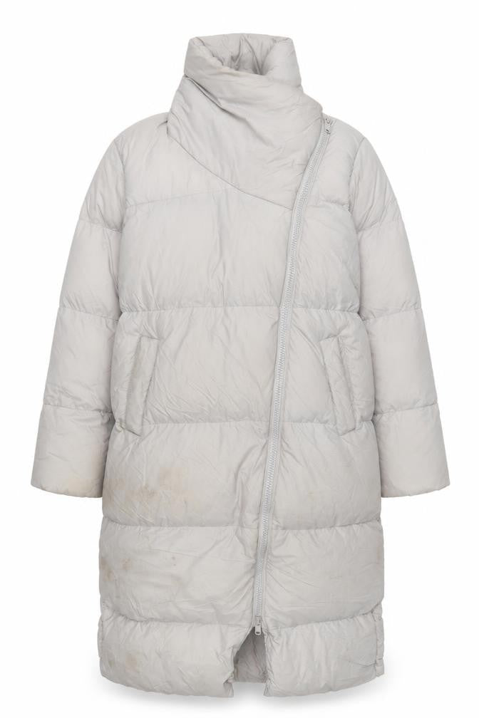 Nines Beige Women's Long Puffer Jacket 14 Winter Wear