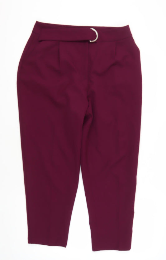 ASOS Women's Purple Trousers, Size 14