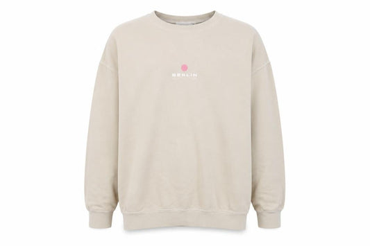 Topman Beige Men's Pullover Sweatshirt S