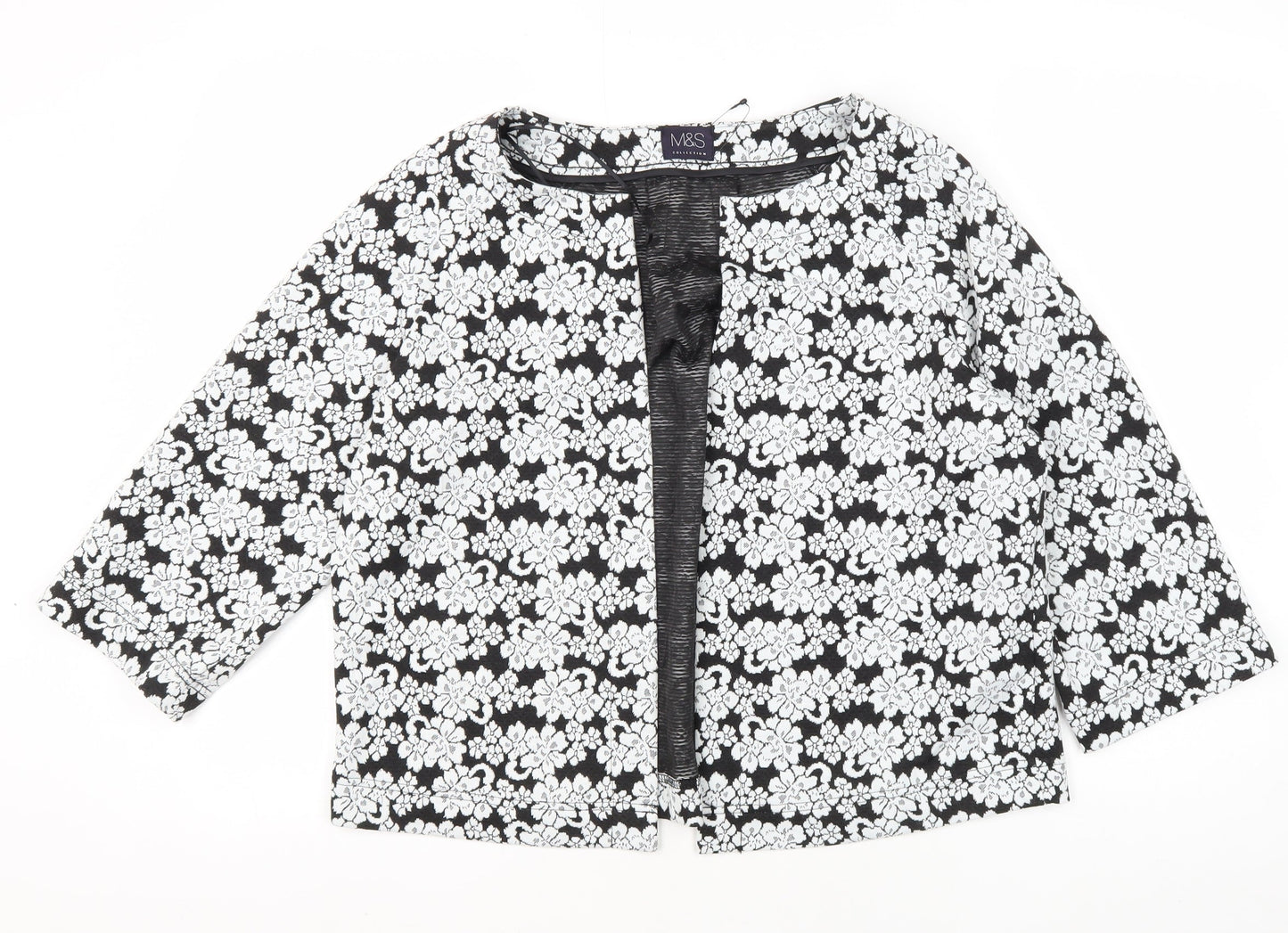 Marks and Spencer Women's Floral Jacket - Size 14