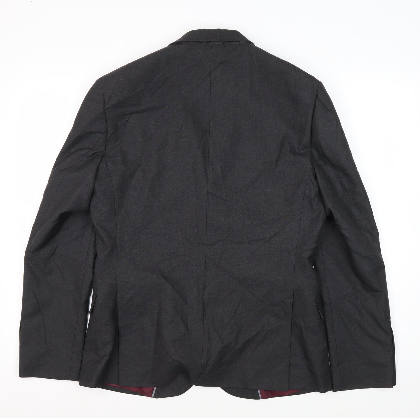 Marks and Spencer Men's Grey Blazer, 38 Short Length