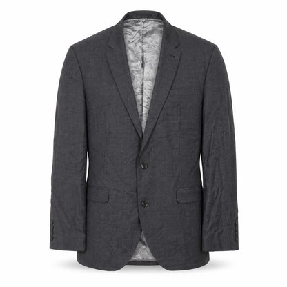 Next Men's Grey Wool Blazer, 42R Formal, Elegant
