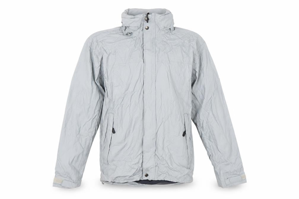 Cotton Traders Men's XL Grey Full Zip Jacket