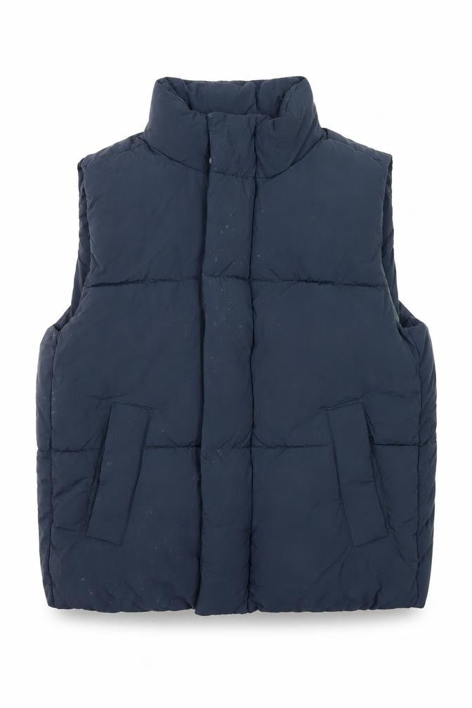 Zara Girls Blue Puffer Jacket 8-9 Years