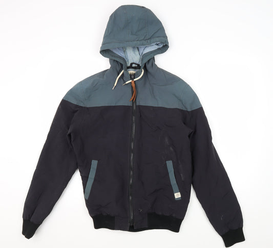 SoulCal Men's Black Hooded Jacket Size S