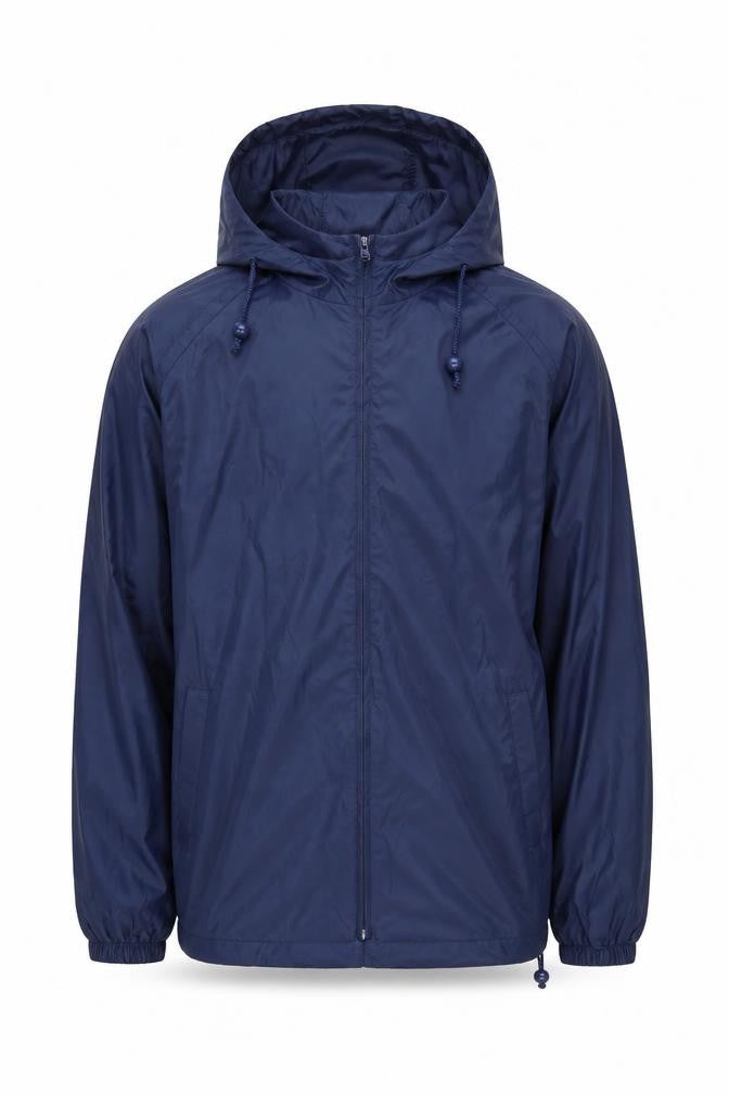Damart Men's Blue Rain Coat Jacket, Size S