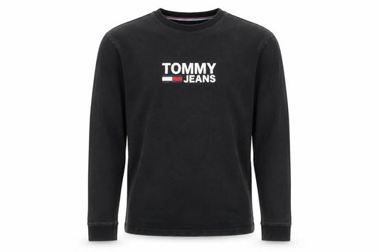 Tommy Jeans Men's Black M Pullover Jumper