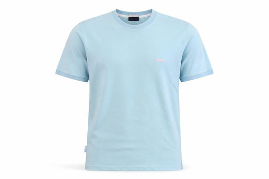 Slazenger Men's Blue Crew Neck T-Shirt - Size S