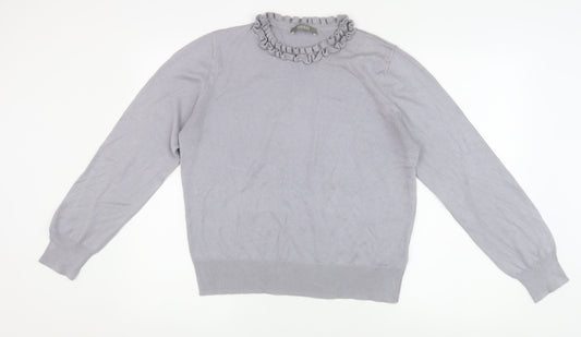 Oasis Women's Grey Pullover Jumper Size L
