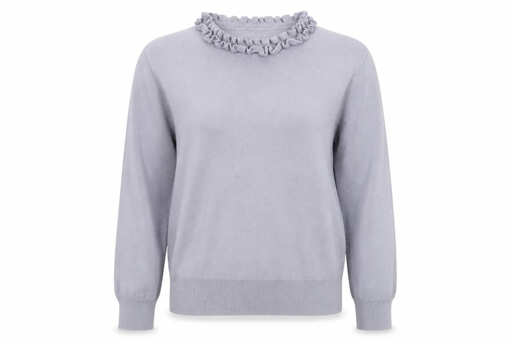 Oasis Women's Grey Pullover Jumper Size L