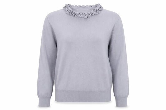 Oasis Women's Grey Pullover Jumper Size L