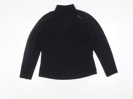 Oxylane Unisex Black Fleece Sweatshirt L