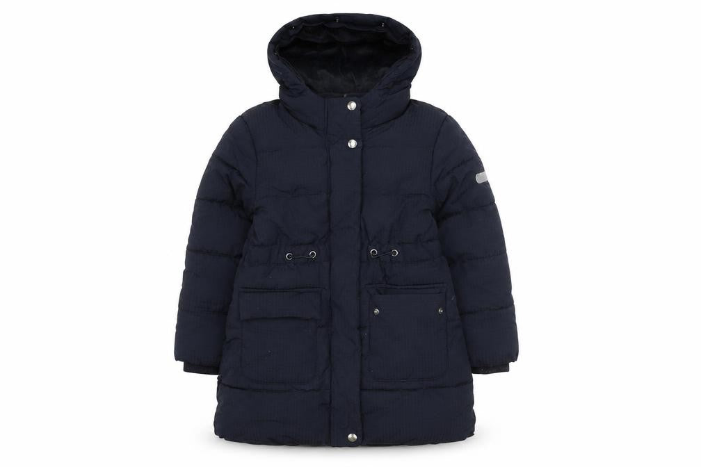 Jasper Conran Girls Black Puffer Jacket Age 5-6