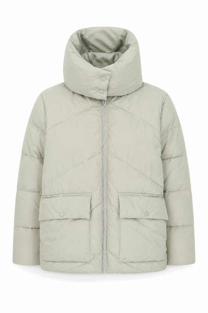 ASOS DESIGN Women’s Green Puffer Jacket Size 38