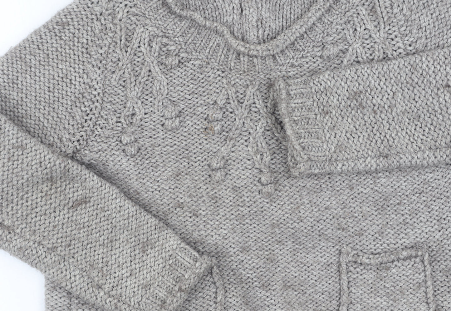 Marks and Spencer Women's Grey Knit Pullover Jumper Size 10