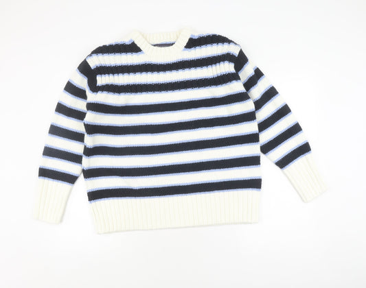 Marks and Spencer Women's Multicoloured Striped Jumper