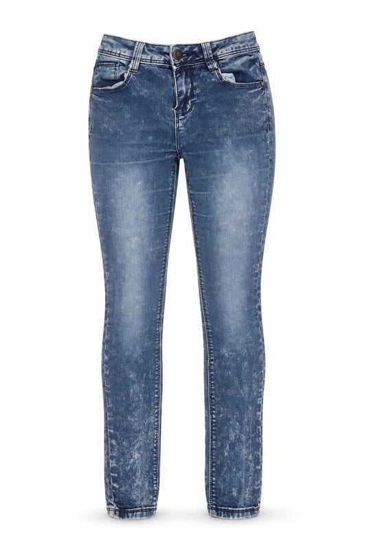 New Look Women's Blue Skinny Jeans Size 8