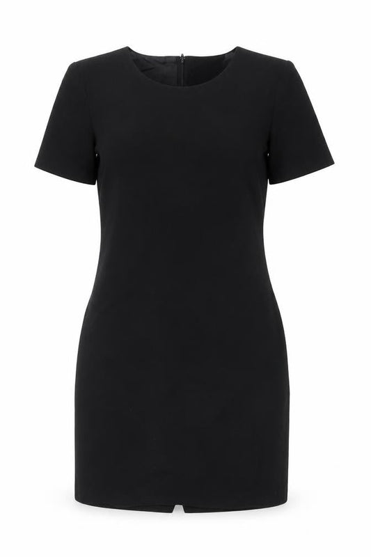 C&A Women's Black Sheath Dress Size 8 Wool