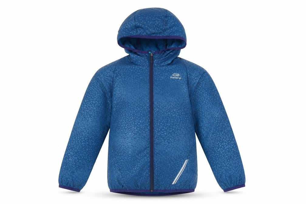 Decathlon Boys Blue Hooded Jacket 7-8 Years