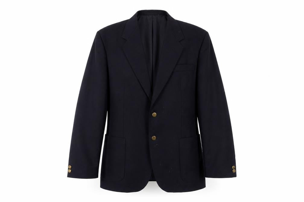St Michael Men's Black Blazer, Size 42R, Two-Button